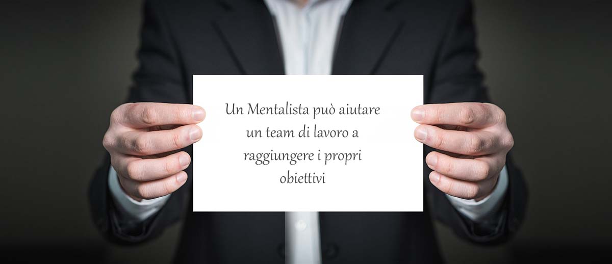 formazione aziendale con il mentalista