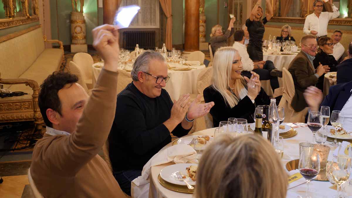 cene di gala mentalismo