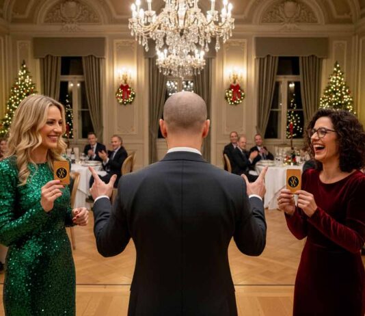 I hate company dinners, especially Christmas ones noia cena aziendale di natale