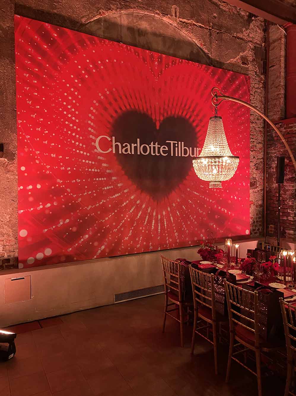 Charlotte Tilbury Evento Aziendale Milano